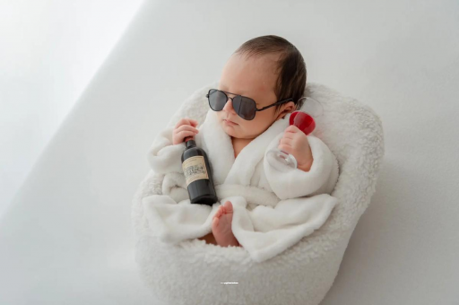 任丘宝宝额头高聪明有福气